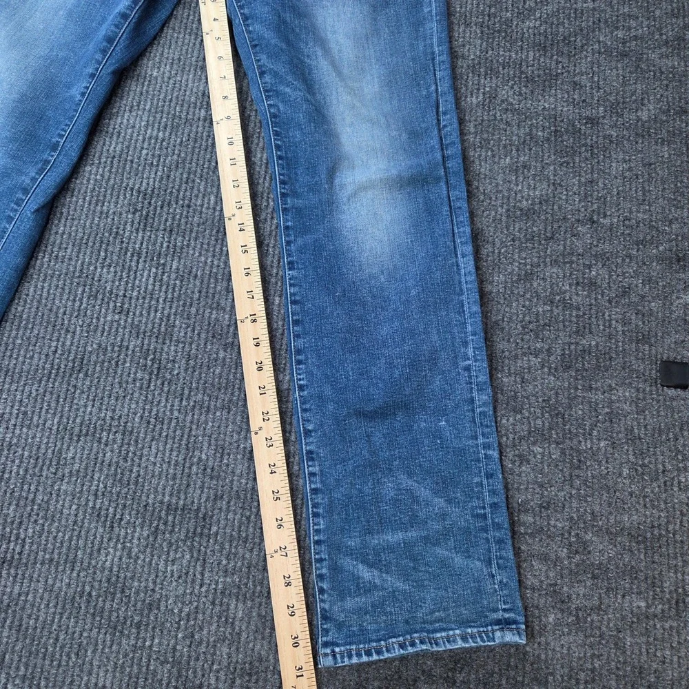 American Eagle Slim Straight Jeans Mens 34x34 Blue Extreme Flex Denim Casual